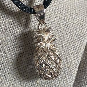925 Silver Pineapple Charm